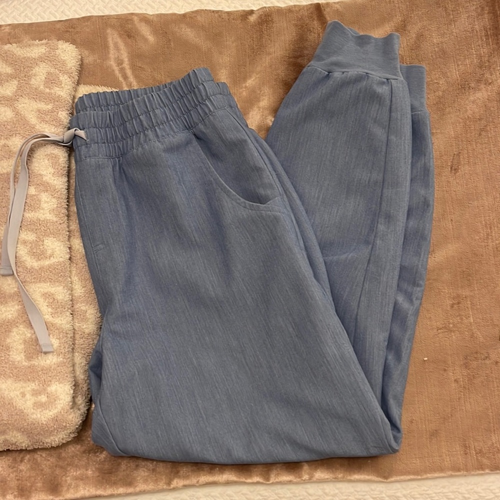 Figs blue scrub bottoms